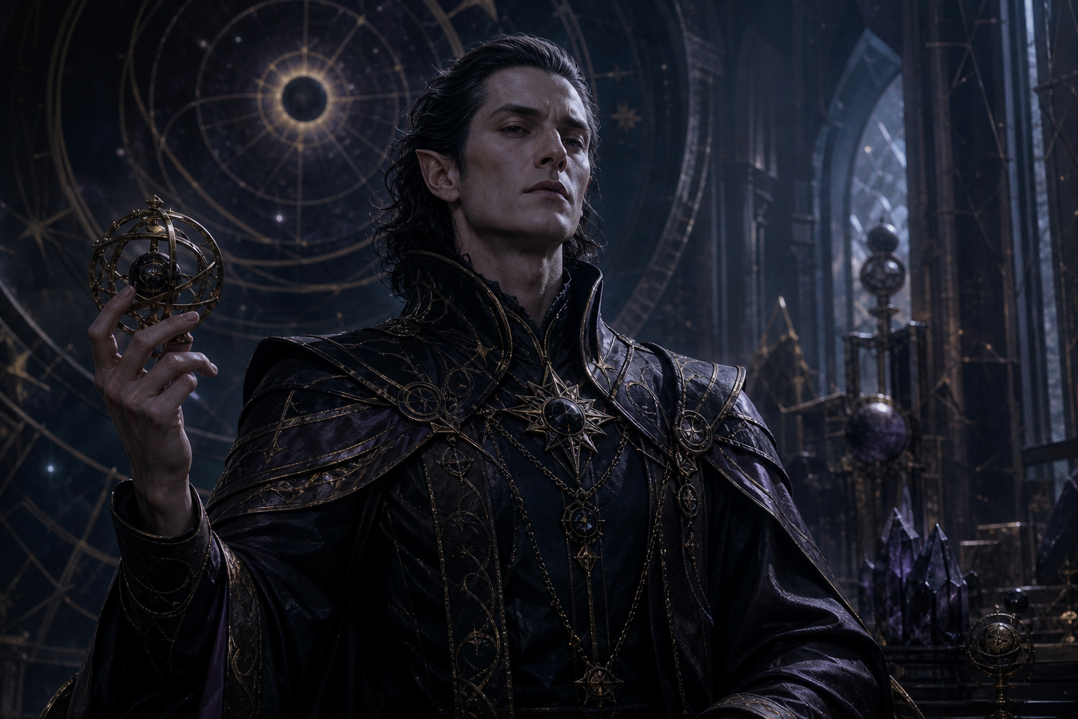 Portrait of Prince Caelum Auriel